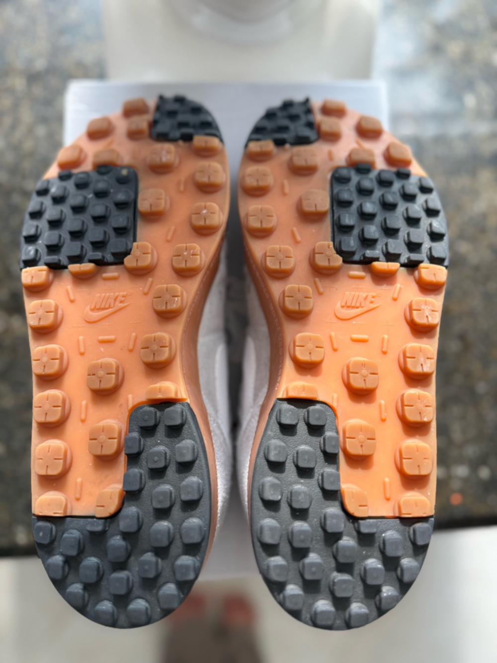 Nike C1TY Vast Grey Gum White Gray Lace Up Suede Low Top Sneakers - Picture 3 of 6